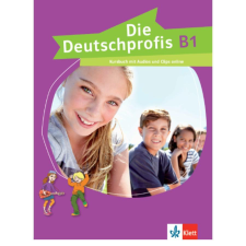 KLETT VERLAG DIE DEUTSCHPROFIS B1 KURSBUCH + ONLINE-HÖRMATERIAL nyelvkönyv, szótár
