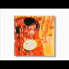 Klimt Üvegtányér 13x13cmKlimt: The Kiss tányér és evőeszköz