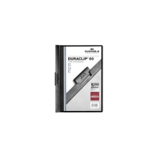  Klip mappa 60lap Durable Duraclip®, fekete mappa