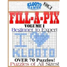  KLOOTO GAMES Fill-a-Pix – Klooto Games idegen nyelvű könyv