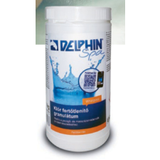 Klór fertőtlenítő granulátum Delphin Spa 1 kg medence kiegészítő