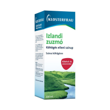 Klosterfrau Izlandi Zuzmó Köhögés Elleni Szirup 200ml vitamin és táplálékkiegészítő