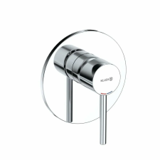 Kludi Bozz beépített zuhanycsaptelep rejtett testhez, fényes króm csaptelep