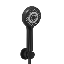 Kludi S Dive Zuhanyfej Zuhanytartóval Háromféle vízsugárral 107 mm Matt fekete csaptelep