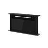 Kluge KLD6000BLG pultból kiemelkedő fekete páraelszívó, 60cm