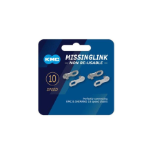 KMC Missing Link lánc patentszem, 10s, 2 pár kerékpár hajtómű