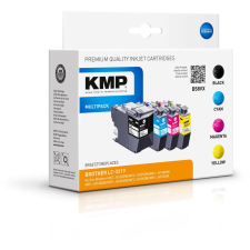KMP Printtechnik AG KMP Patrone Brother LC3219VALDR Multip. 1500-3000 S. B58YX refilled (1537,4005) nyomtatópatron & toner