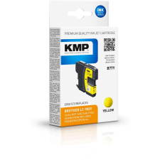 KMP Printtechnik AG KMP Patrone Brother LC-980Y yellow 260 S. B77Y (1521,4009) nyomtatópatron & toner