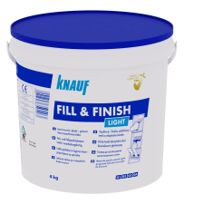 Knauf Fill & Finish Light glett 4 kg glett, gipsz, csemperagasztó, por