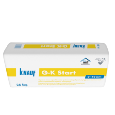 Knauf G-K Start gipsz alapú univerzális glettanyag 25 kg glett, gipsz, csemperagasztó, por