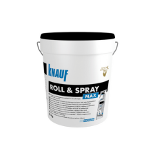  Knauf roll&spray max 25kg vödrös glett glett, gipsz, csemperagasztó, por