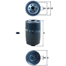 KNECHT Üzemanyagszűrő Knecht KC 503D üzemanyagszűrő