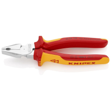 Knipex 02 06 180 SB Erő kombifogó krómozott VDE 180 mm fogó