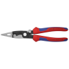 Knipex 13 92 200 SB Elektromos szerelőfogó feketére foszfátozott 200 mm