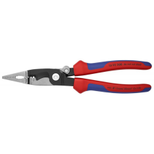 Knipex 13 92 200 SB Elektromos szerelőfogó feketére foszfátozott 200 mm fogó