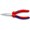 Knipex 25 05 160 Fél-kerek csőrű fogó vágóéllel (Rádiófogó) 160 x 56 x 18 mm