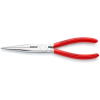 Knipex 26 13 200 Fél-kerek csőrű fogó vágóéllel (gólyacsőr fogó) 200 x 52 x 14 mm