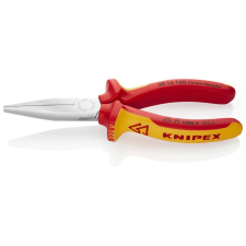 Knipex 30 16 160 SB Hosszúcsőrű fogó krómozott VDE 160 mm fogó
