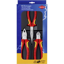 Knipex 3 részes VDE fogó készlet, Knipex 00 20 12 (00 20 12) fogó