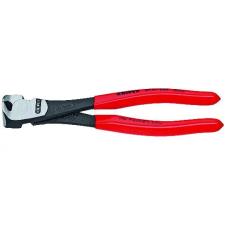 Knipex 67 01 160 SB Erőkímélő homlokcsípőfogók feketére foszfátozott 160 mm fogó