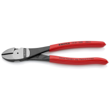 Knipex 74 01 200 SB Erő-kímélő oldalcsípőfogó feketére foszfátozott 200 mm fogó