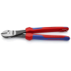 Knipex 74 02 250 T BK Erő-kímélő oldalcsípőfogó rögzítőszemmel feketére foszfátozott 250 mm