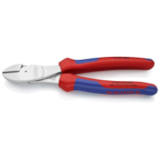 Knipex 74 05 200 SB Erő-kímélő oldalcsípőfogó krómozott 200 mm fogó