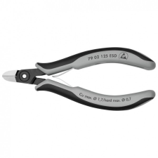 Knipex 79 02 125 ESDSB Precíziós-elektronikai oldalcsípőfogó ESD 125 mm fogó