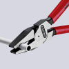 Knipex Erő kombinált fogó, 180 mm, vágási érték kemény: O 2,5 mm, zongorahuzal: O 2 mm, max. 16 mm2, Knipex 02 05 180 (02 05 180)