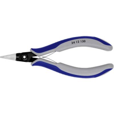 Knipex Precíziós elektronikai markoló fogó, 135 mm, lapos és széles, Knipex 34 12 130 (34 12 130) fogó