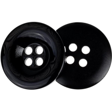 Knoflíky Žirovnice Žirovnice 3 cm fekete, 34989898, 3 darabos készlet rövidáru