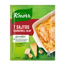 KNORR 7 sajtos csirkemell alap - 35 g alapvető élelmiszer