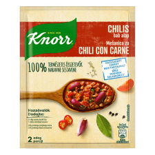KNORR Ételalap KNORR 100% Természetes Chilis bab 47 g alapvető élelmiszer