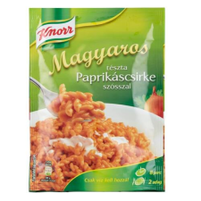 KNORR Instant KNORR Magyaros tészta paprikáscsirke szószban 168g alapvető élelmiszer