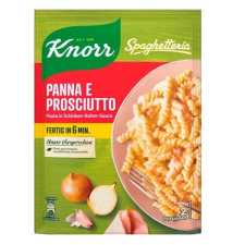 KNORR Instant KNORR Spaghetteria tészta tejszínes-sonkás szószban 166g alapvető élelmiszer