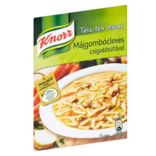  KNORR MÁJGOMBÓCLEVES CSIGATÉSZTÁVAL 58G alapvető élelmiszer