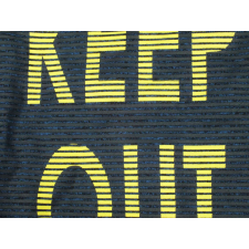 Knot So Bad Fiú Pulóver - Keep Out - Hosszú Ujjú - Sötétkék gyerek pulóver, kardigán