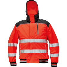  KNOXFIELD Hi-Vis pilóta dzseki piros XS láthatósági ruházat