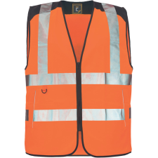  KNOXFIELD HVPS mellény narancssárga 3XL láthatósági ruházat