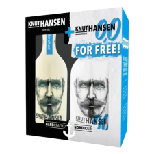  Knut Hansen Dry gin + Knut Hansen Non-Alcoholic díszdobozban (2x0,5L / 42%) gin
