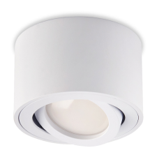 Kobi Felületre szerelhető HALOGEN SPOT 50mm-es lámpatest, fehér, kerek, mozgatható, OH36S Kobi világítás