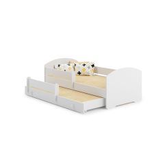 Kobi Franciaágy LUK 160x80 fehér gyermekágy