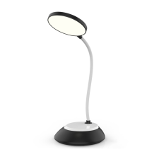 Kobi LED asztali lámpa 5W vezeték nélküli szabályozható CCT DIM fekete Kobi világítás