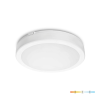 Kobi LED fürdőszobai mennyezeti lámpa, felületre szerelhető, 18W, 1890lm, 4000K, 120°, fehér, IP65, Nairos Kobi