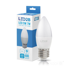 Kobi LED izzó E27 gömb alakú 7W 600lm 6500K Hideg 200° LED2B Kobi izzó