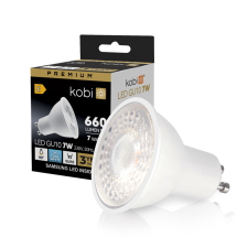 Kobi LED izzó GU10 spotlámpa 7W 630lm 6500K Hideg 80° Prémium Kobi izzó