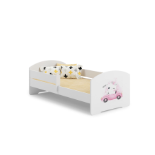 Kobi LUK gyerekágy 160x80 korlátokkal - KOT gyermekágy