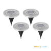 Kobi Napelemes kerti lámpa LED CLAVO G2 4000K IP44 4 db-os LED2B csomag, 0,1W, természetes fehér, CRI≥70, KOBI-004508