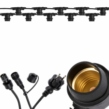 Kobi Outdoor Garden Girland fénylánc 10m 10xE27 LED kültéri világítás