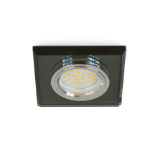 Kobi Süllyesztett GU10 halogén süllyesztett fekete spotlámpa, négyzet alakú Kobi világítás